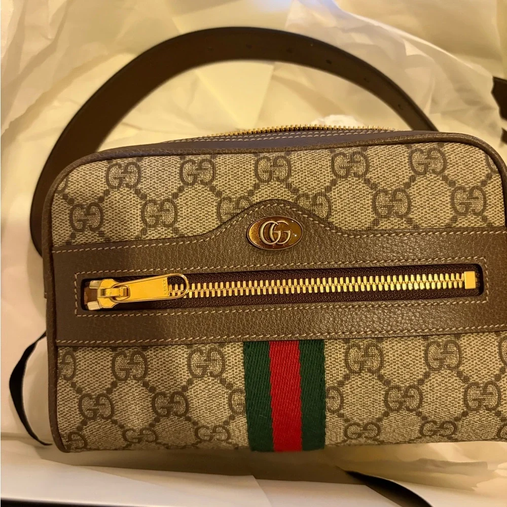 Gucci Ophidia GG Supreme belt bag. Carried once. Excellent condition - Picture 3 of 13